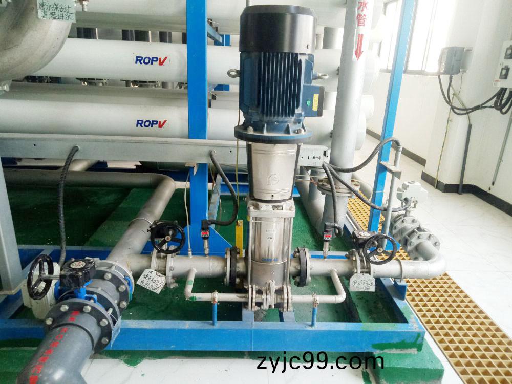 江(jiang)門(men)某(mou)某(mou)能源股份有限(xian)公司(si)250m3ph除鹽水係統(tong)